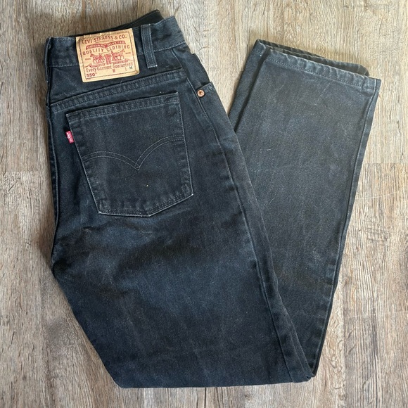 Levi's 501 Black Jeans